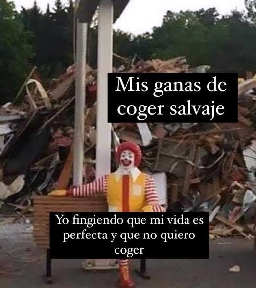 Mis ganas de coger salvaje Yo fingiendo que mi vida es perfecta y que no quiero coger