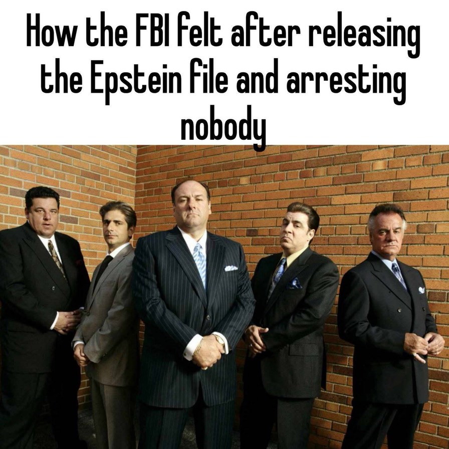 How the FBI Felt after releasing the Epstein file and arresting nobody