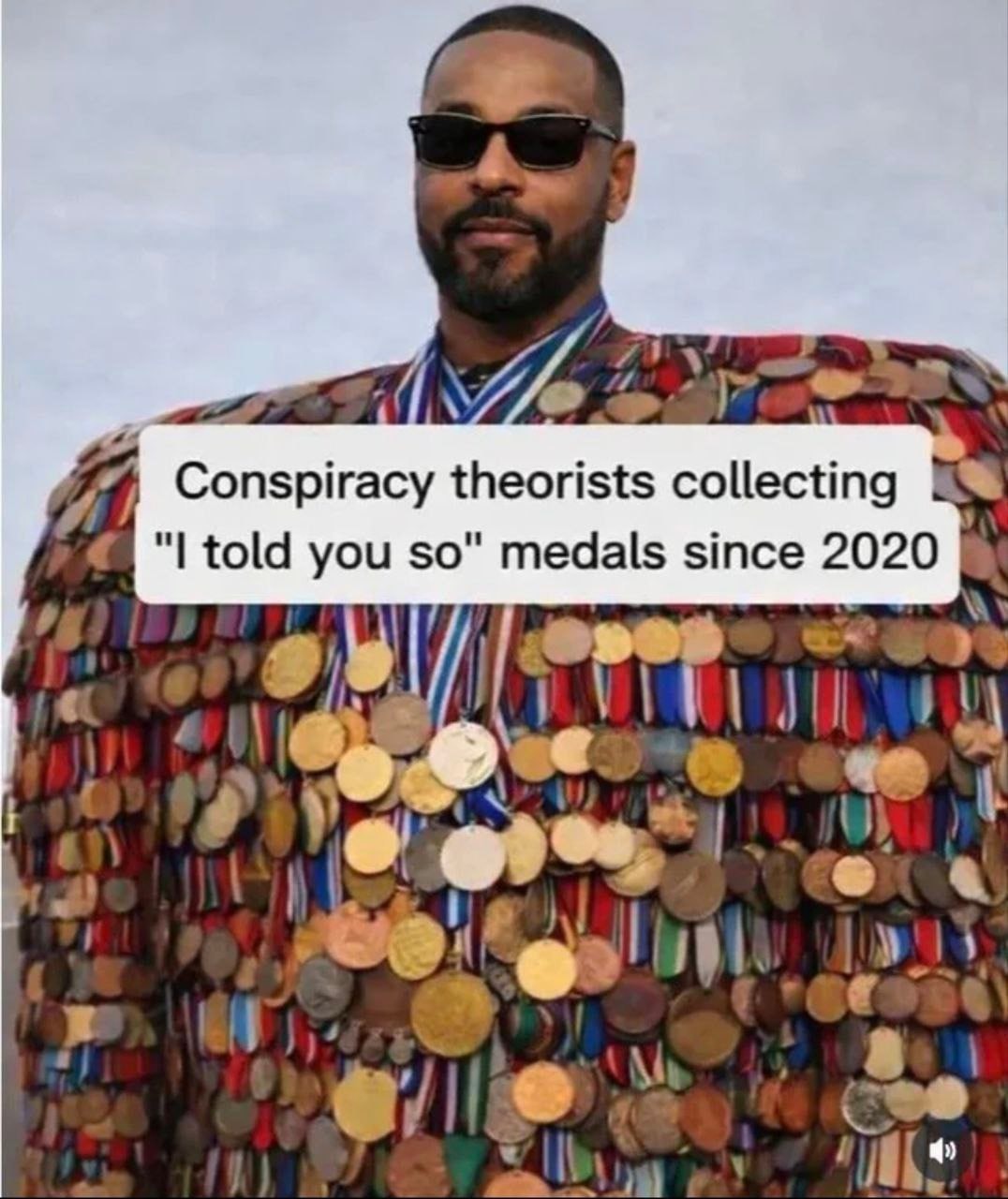 Conspiracy theorists collecting 