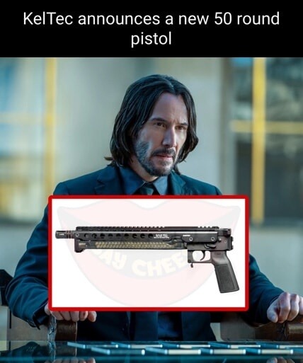 KelTec announces a new 50 round pistol