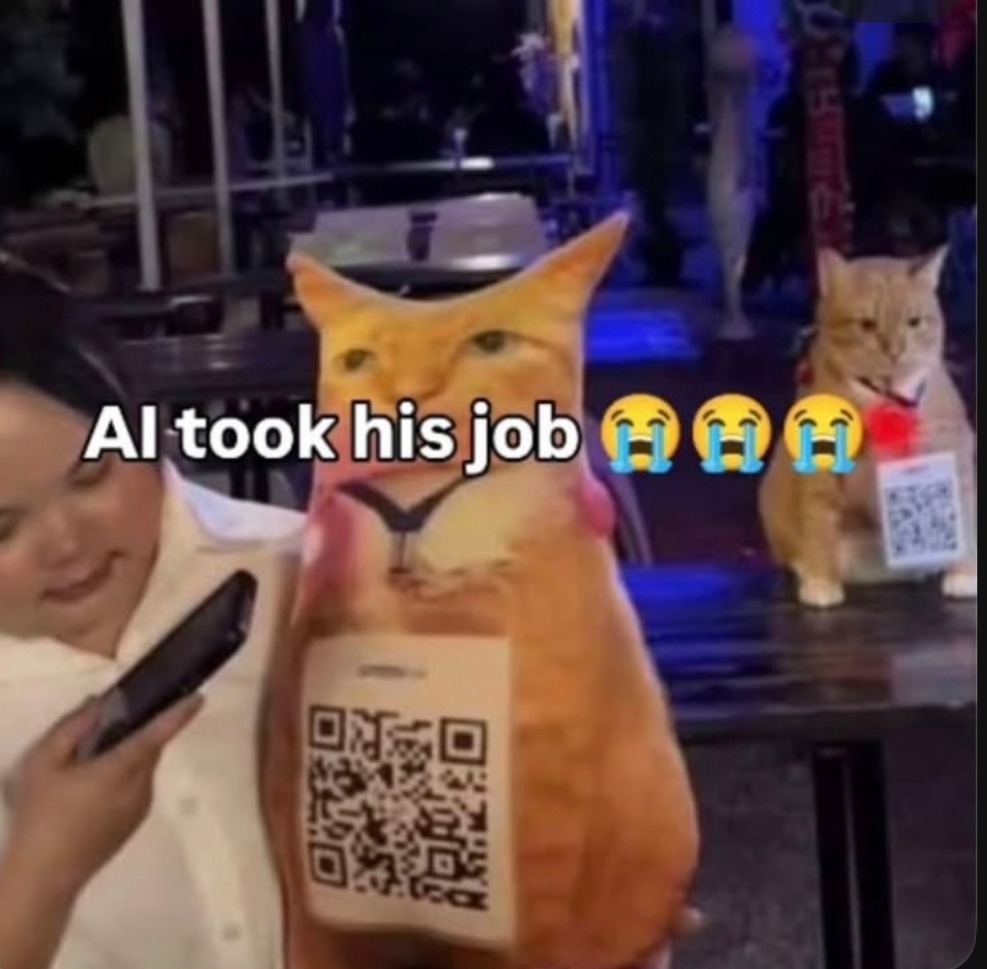 AI took his job 😂😭