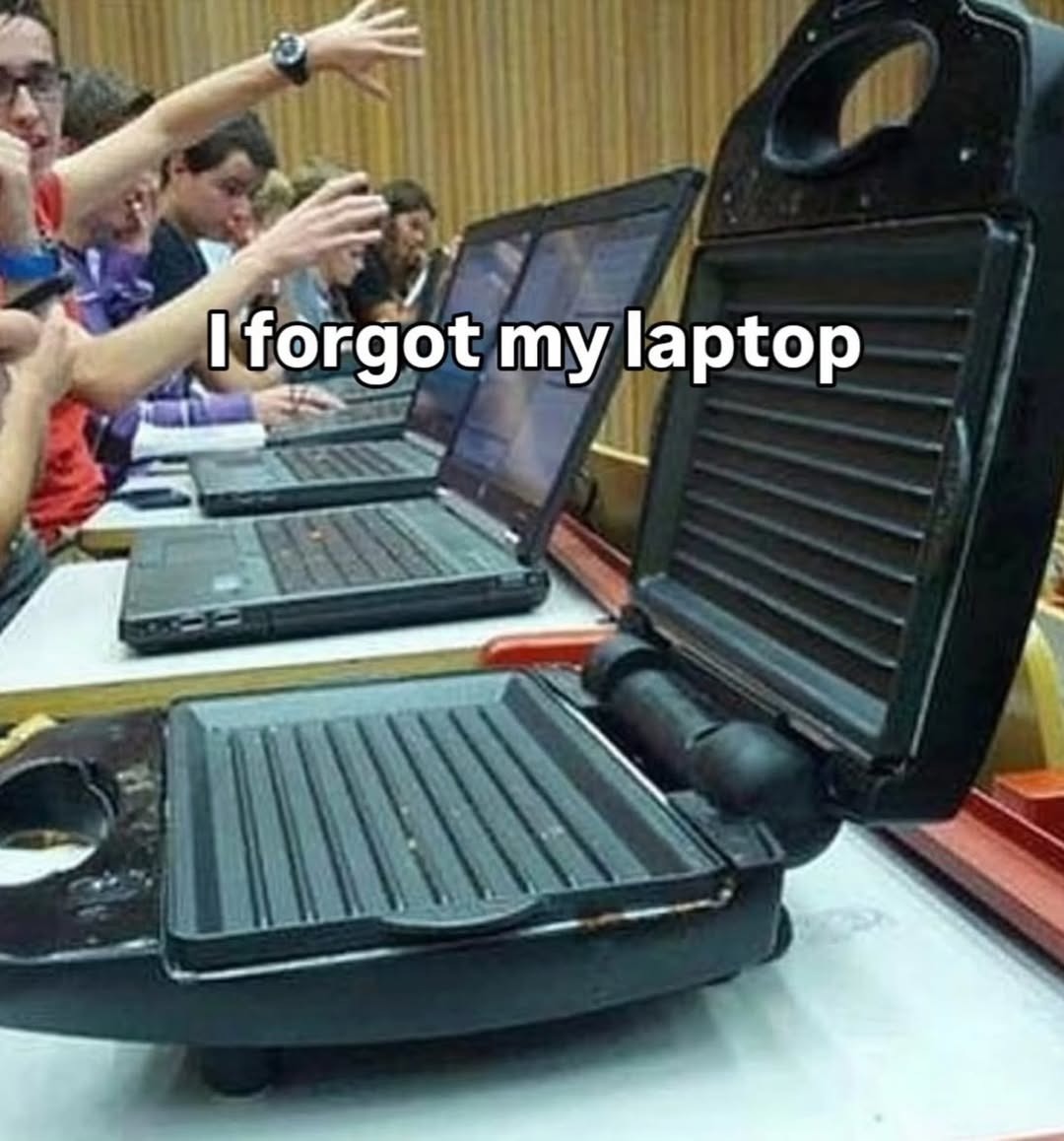 I forgot my laptop