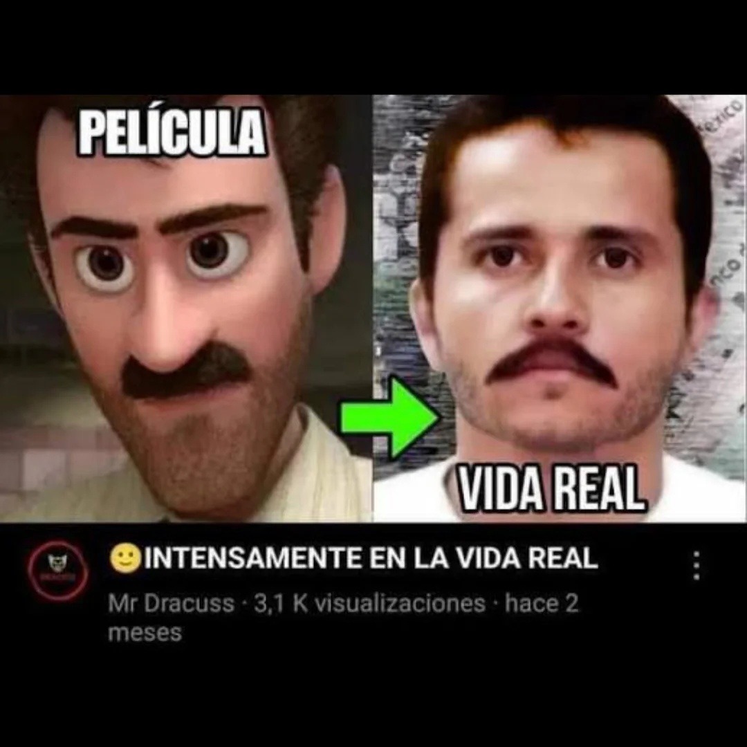 PELÍCULA
VIDA REAL
🤨 INTENSAMENTE EN LA VIDA REAL
Mr Dracuss · 3,1 K visualizaciones · hace 2 meses