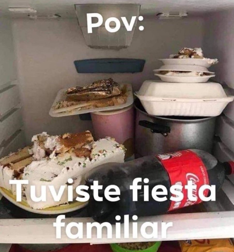 Pov: Tuviste fiesta familiar