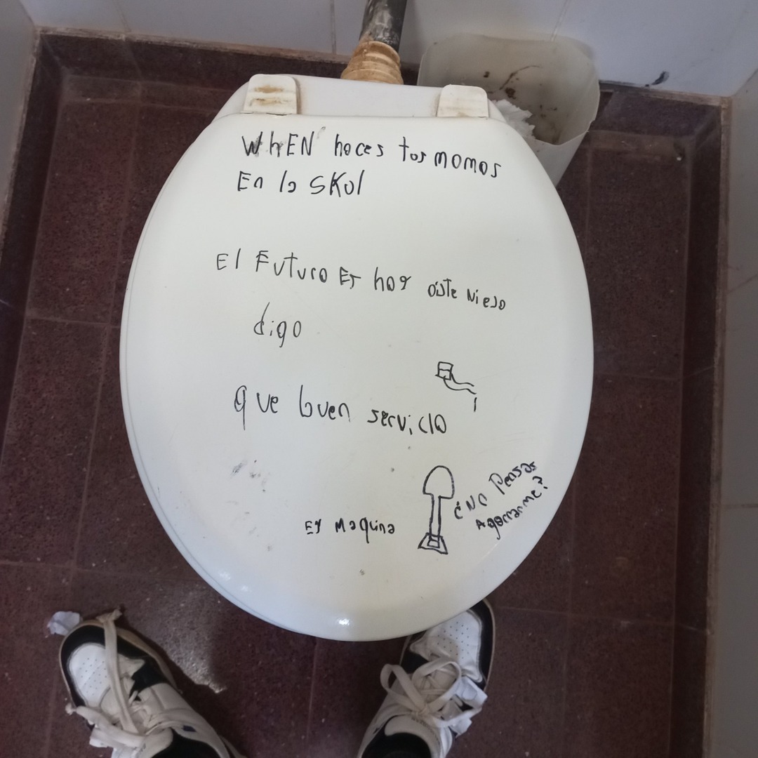 WHEN hoces to nomos
En la skol
El futuro et hon oß viejo ego
Que buen servido
El maquina
