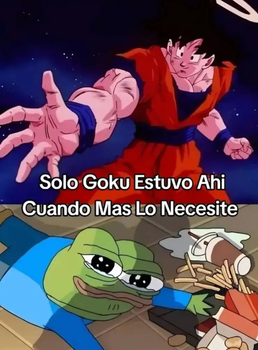 Solo Goku Estuvo Ahi Cuando Mas Lo Necesite
