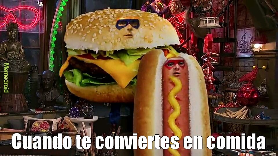 Cuando te conviertes en comida
