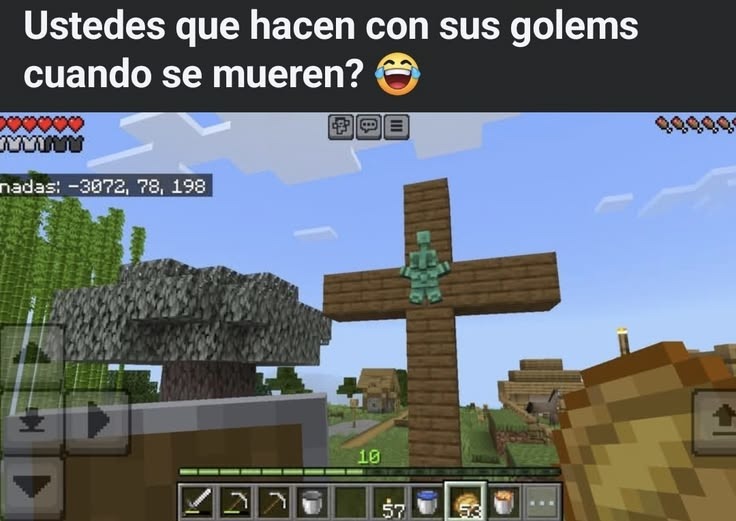 Ustedes que hacen con sus golems cuando se mueren? 😂