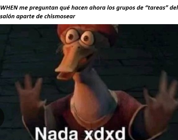 WHEN me preguntan qué hacen ahora los grupos de 