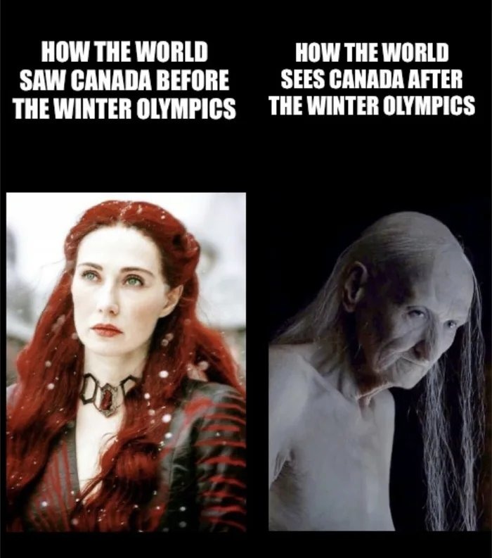 How the world saw Canada before the Winter Olympics
How the world sees Canada after the Winter Olympics