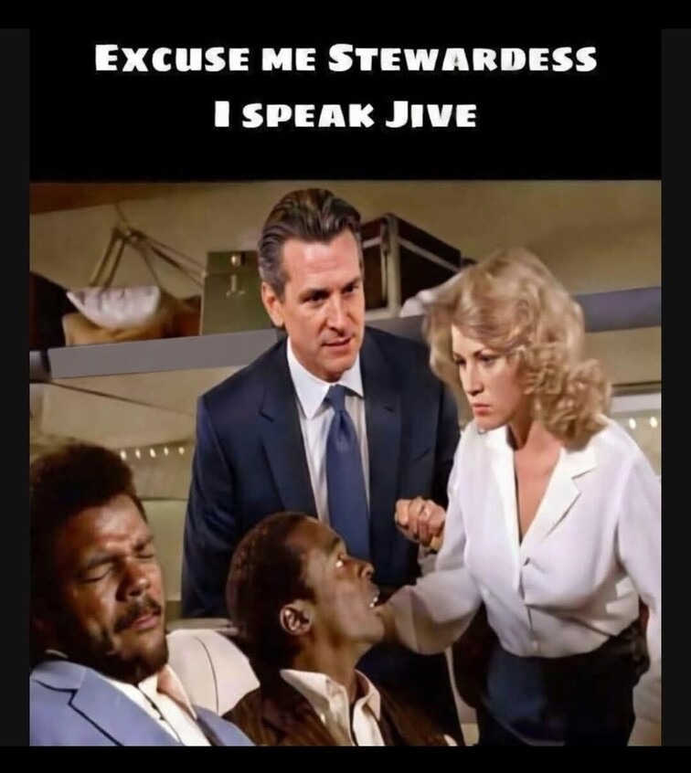 Excuse me Stewardess I Speak Jive