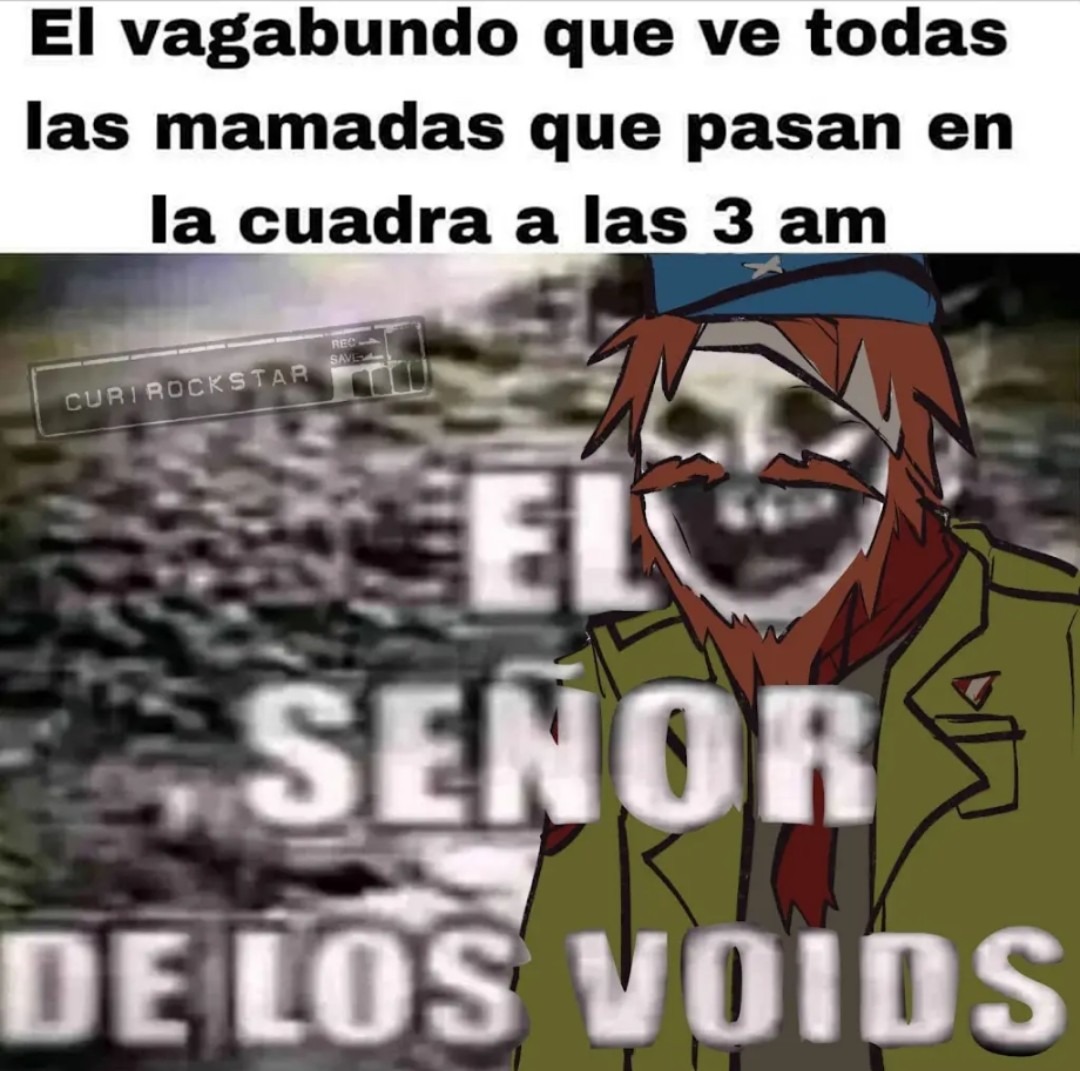 El vagabundo que ve todas las mamadas que pasan en la cuadra a las 3 am