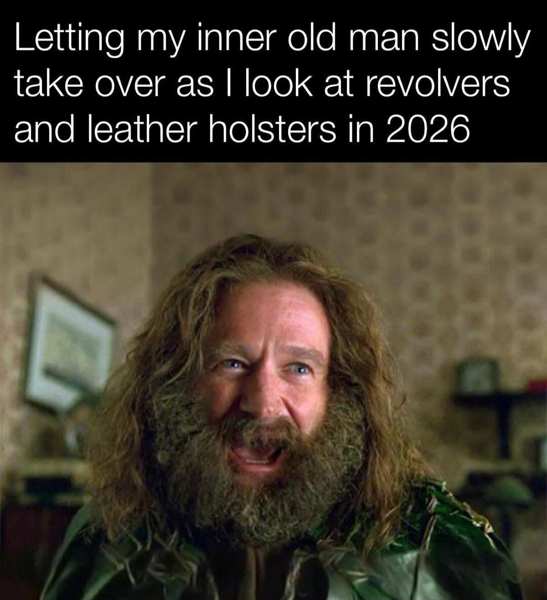 Letting my inner old man slowly take over as I look at revolvers and leather holsters in 2026