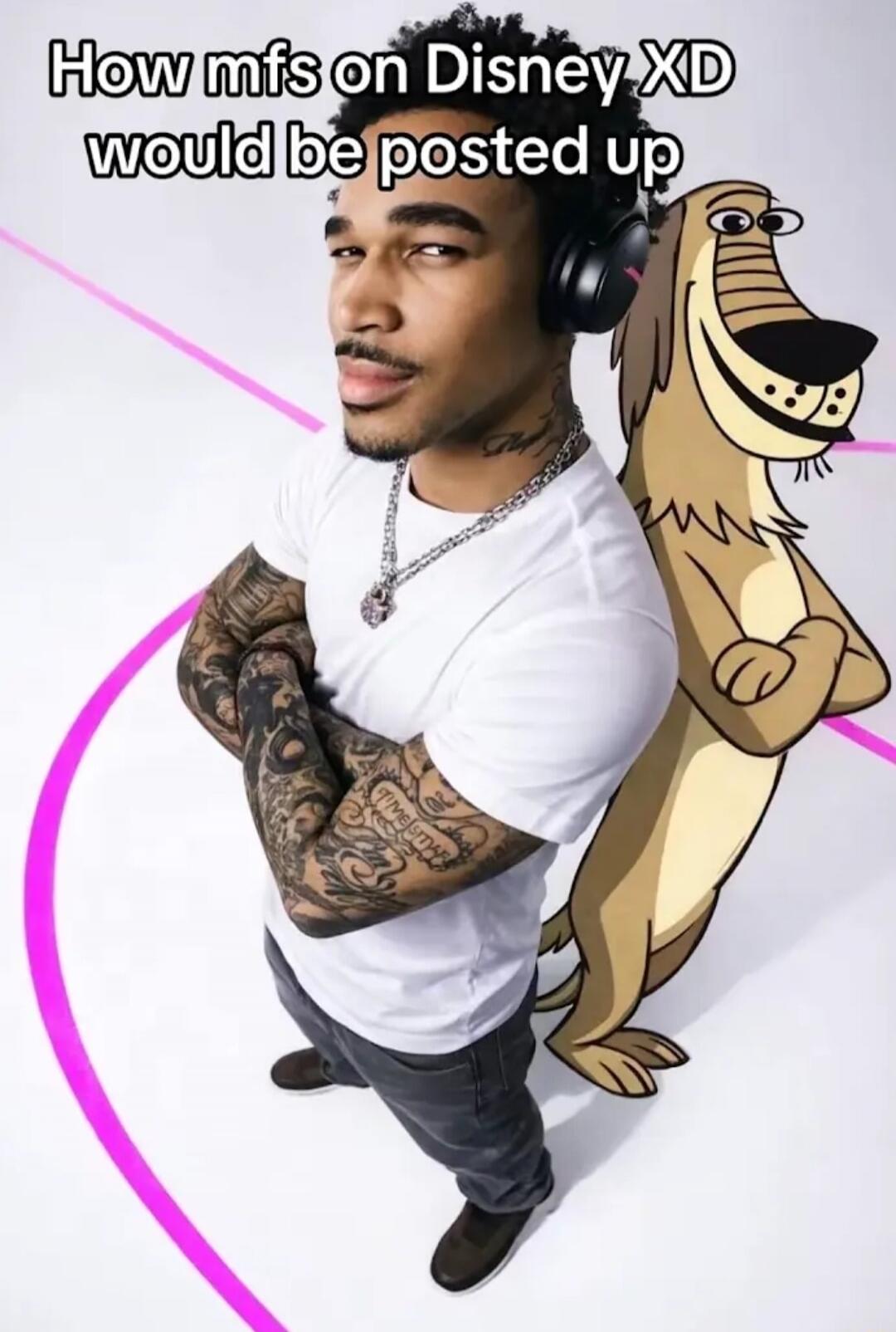 How mfs on Disney XD would be posted up