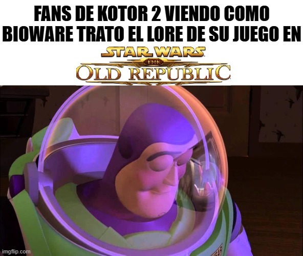 FANS DE KOTOR 2 VIENDO COMO BIOWARE TRATO EL LORE DE SU JUEGO EN STAR WARS OLD REPUBLIC