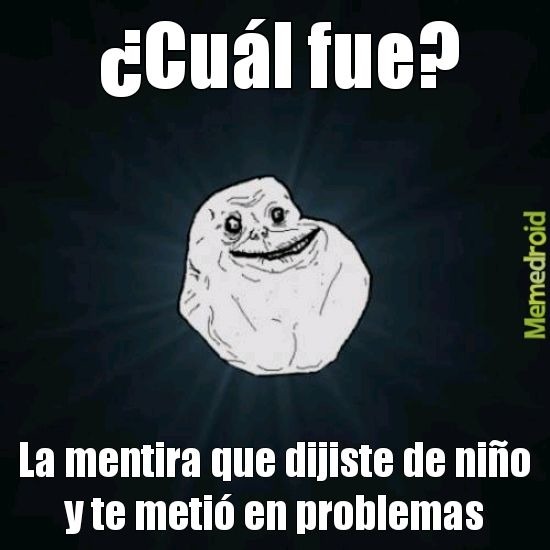 ¿Cuál fue? La mentira que dijiste de niño y te metió en problemas
