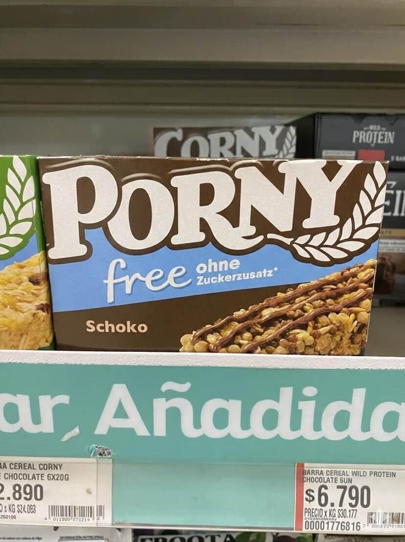 PORNY free ohne zuckerzusatz Schoko