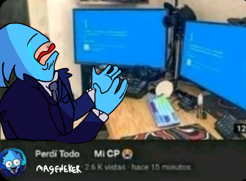 Perdí Todo
Mi CP
2.6 K vistas - hace 15 minutos
MAGENEKER