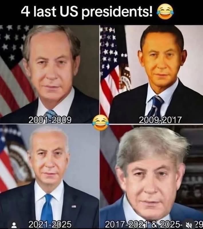 4 last US presidents! 2001-2009 2009-2017 2021-2025 2017-2021 & 2025-