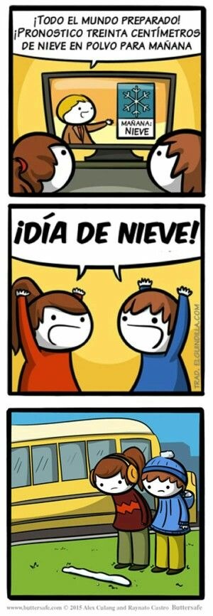 ¡TODO EL MUNDO PREPARADO! ¡PRONOSTICO TREINTA CENTÍMETROS DE NIEVE EN POLVO PARA MAÑANA! MAÑANA: NIEVE. ¡DÍA DE NIEVE!