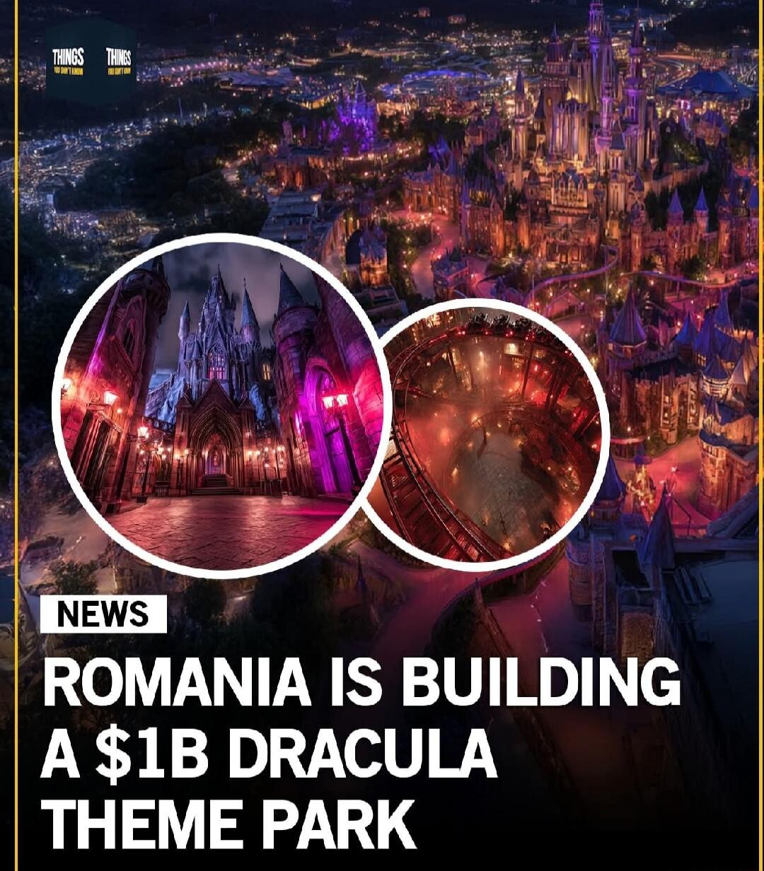 NEWS ROMANIA IS BUILDING A $1B DRACULA THEME PARK