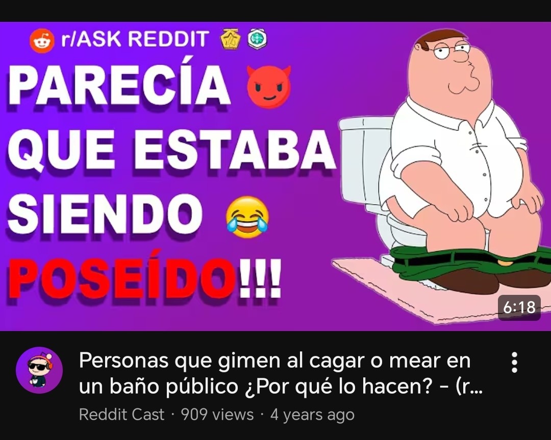 r/ASK REDDIT Parecía que estaba siendo poseído!!! Personas que gimen al cagar o mear en un baño público ¿Por qué lo hacen? - ( Reddit Cast · 909 views · 4 years ago
