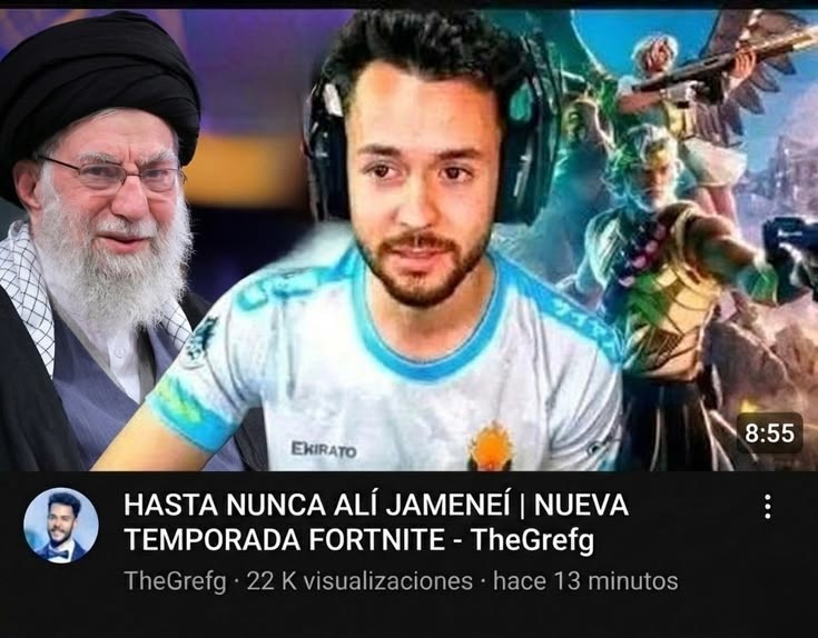 HASTA NUNCA ALÍ JAMENEI | NUEVA TEMPORADA FORTNITE - TheGregf