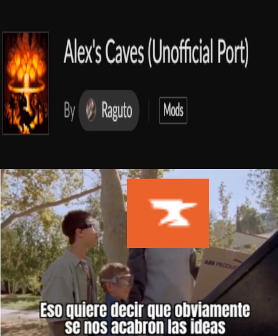 Eso quiere decir que obviamente se nos acabaron las ideas