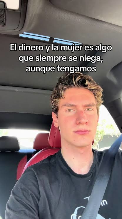 El dinero y la mujer es algo que siempre se niega, aunque tengamos
