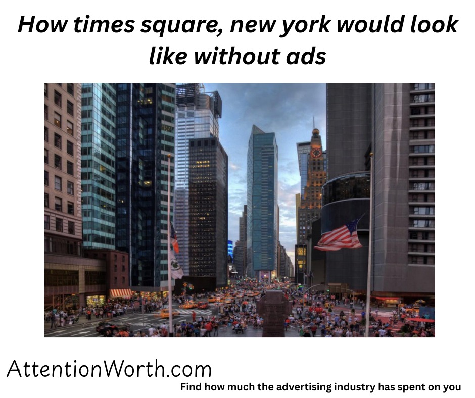 How times square, new york would look like without ads