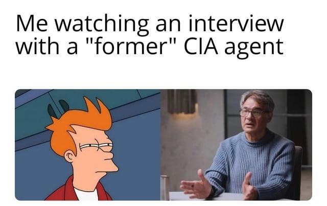 Me watching an interview with a 