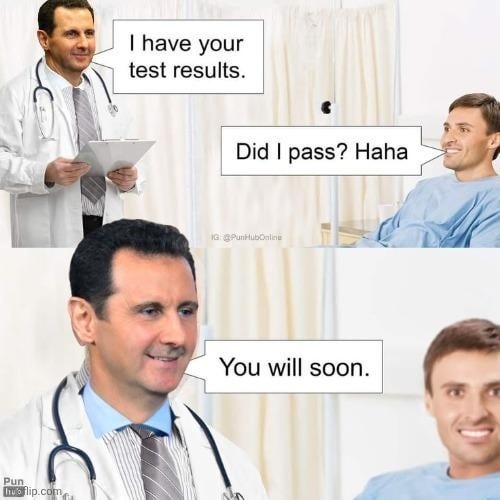 I have your test results. Did I pass? Haha You will soon.