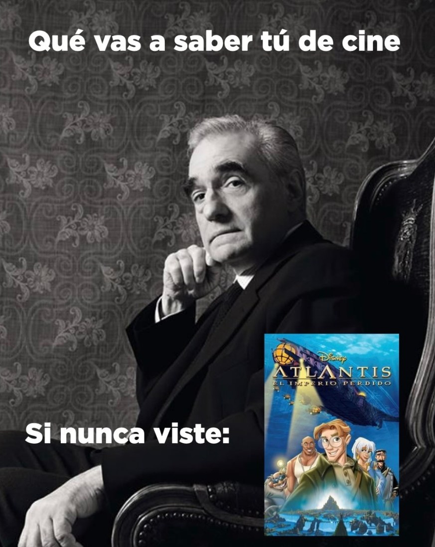 Qué vas a saber tú de cine
Si nunca viste: Atlantis