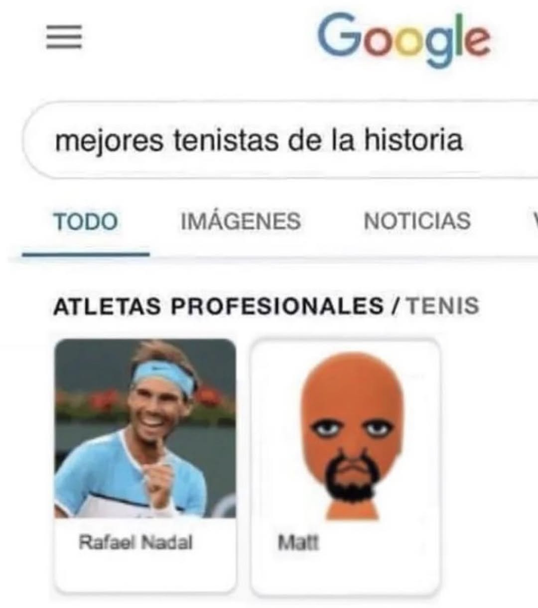 mejores tenistas de la historia ATLETAS PROFESIONALES / TENIS Rafael Nadal Matt