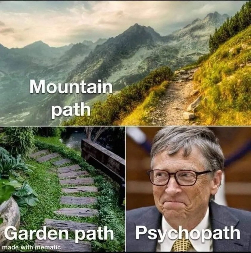 Mountain path
Garden path
Psychopath