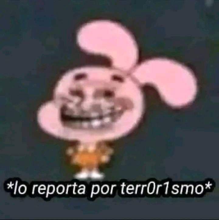 *lo reporta por terrorismo*
