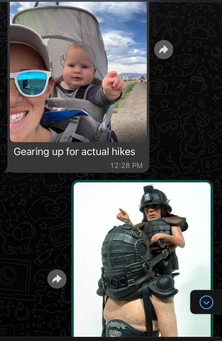 Gearing up for actual hikes