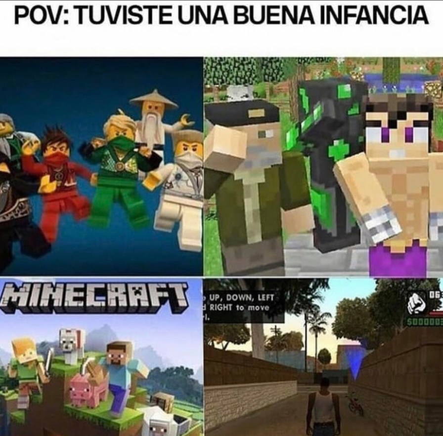POV: TUVISTE UNA BUENA INFANCIA