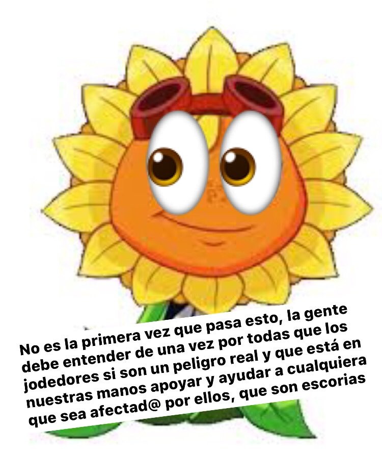 No es la primera vez que pasa esto, la gente debe entender de una vez por todas que los jodedores son un peligro real y que está en nuestras manos apoyar y ayudar a cualquiera que sea afectad@ por ellos, que son escorias