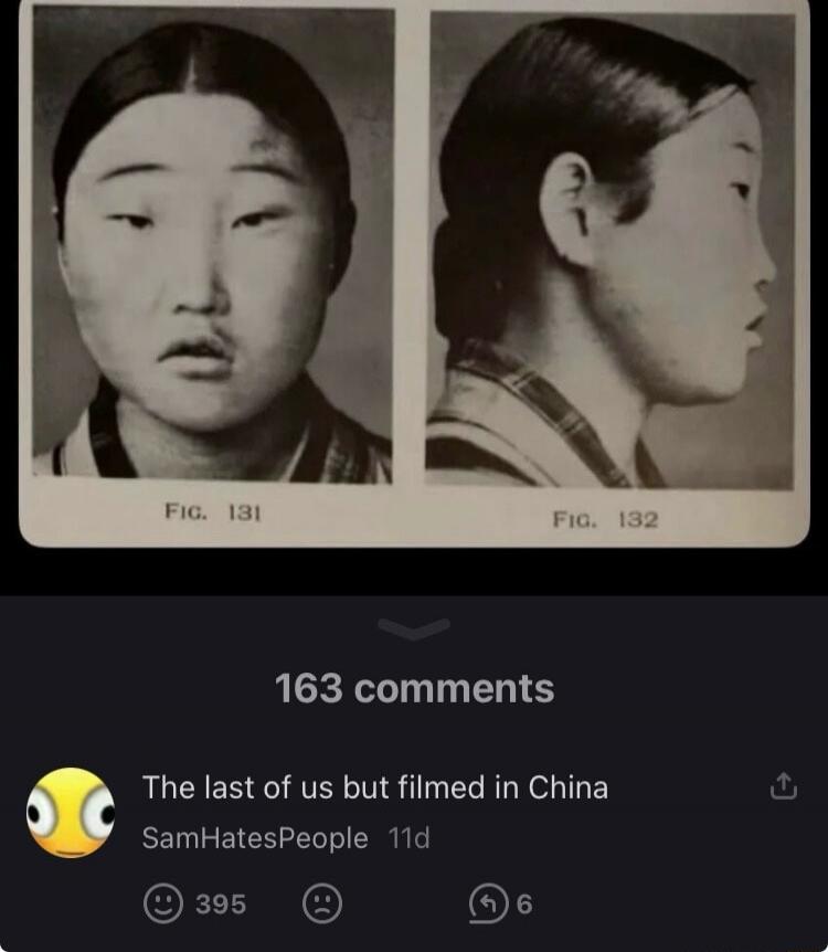 FIG. 131
FIG. 132
The last of us but filmed in China