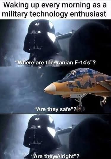 Waking up every morning as a military technology enthusiast
