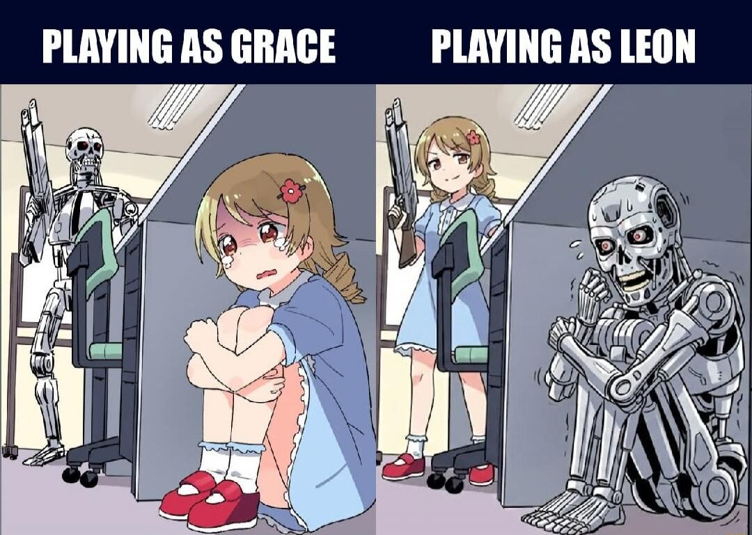 PLAYING AS GRACE
PLAYING AS LEON