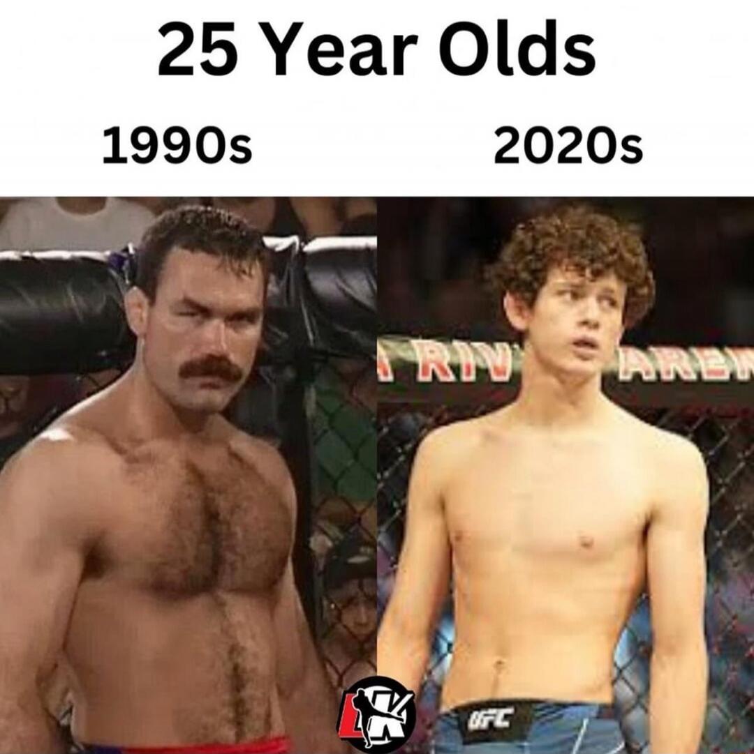 25 Year Olds
1990s 2020s