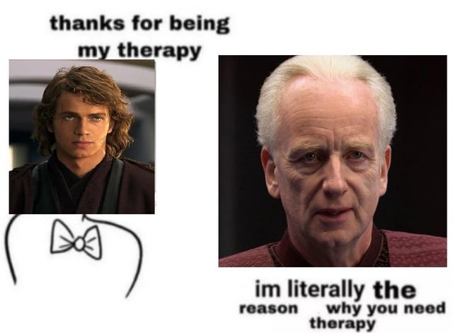 thanks for being my therapy im literally the reason why you need therapy