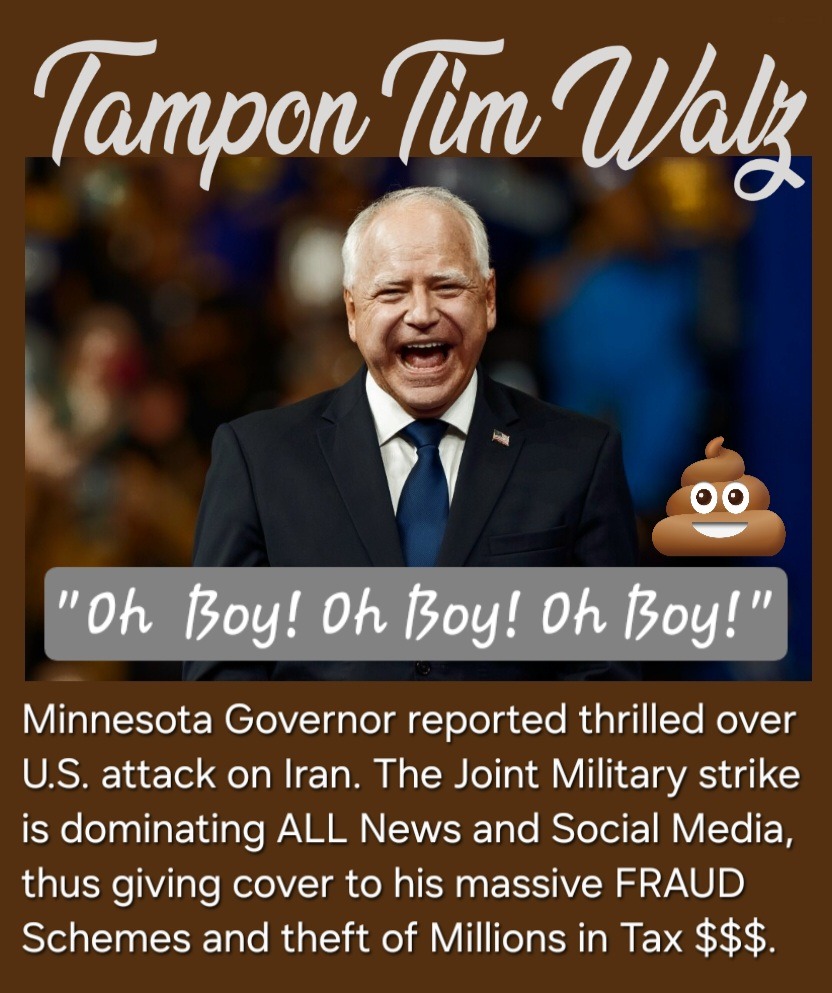 Tampon Tim Walz
