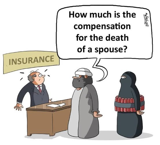 How much is the compensation for the death of a spouse?
INSURANCE