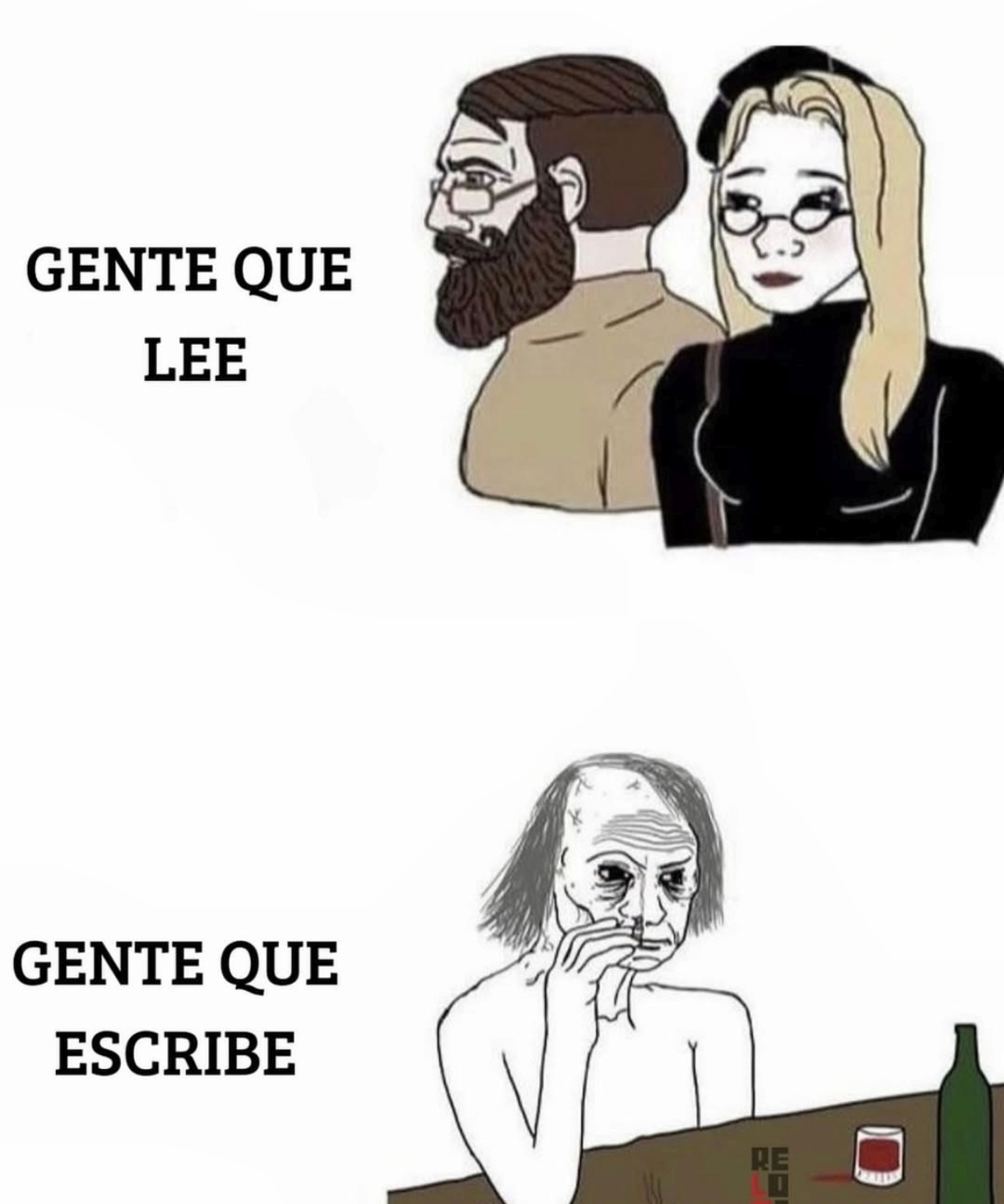 GENTE QUE LEE
GENTE QUE ESCRIBE