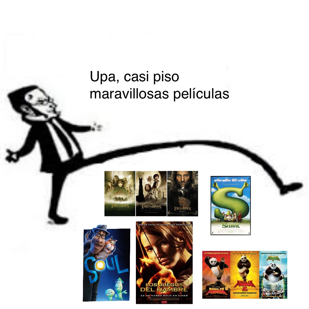 Upa, casi piso maravillosas películas