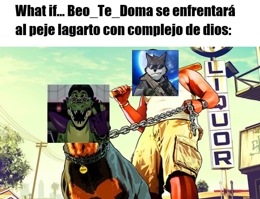 What if... Beo_Te_Doma se enfrentará al pez lagarto con complejo de dios: