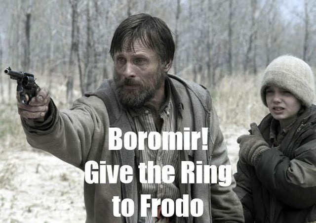 Boromir! Give the Ring to Frodo